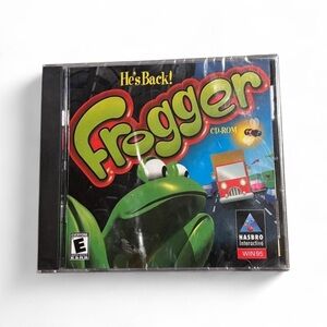 Frogger He’s Back! PC CD ROM Sealed New Hasbro Win 95/98 Retro 1997 Game